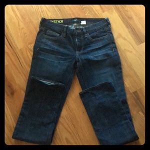 J Crew Matchstick jeans